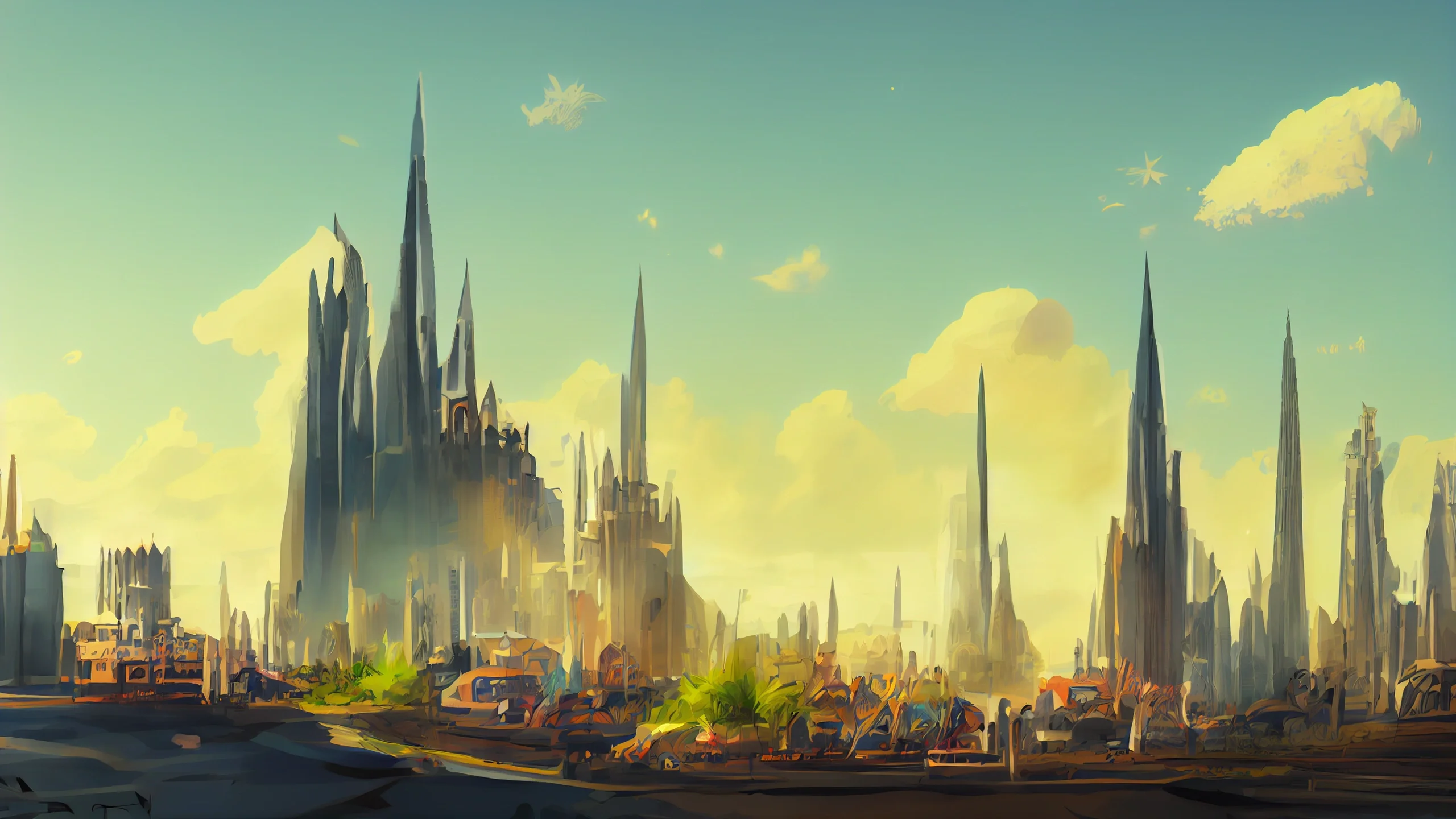 A naturalistic metropolis.